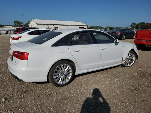 WAUHGAFC6EN084662 - 2014 AUDI A6 PRESTIGE WHITE photo 3