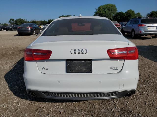 WAUHGAFC6EN084662 - 2014 AUDI A6 PRESTIGE WHITE photo 6