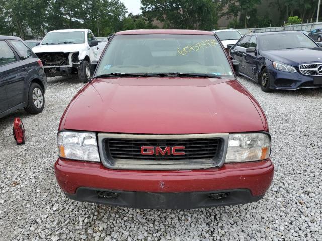 1GTCS1449X8513396 - 1999 GMC SONOMA RED photo 5