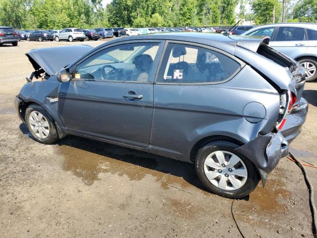 KMHCM3AC0AU167542 - 2010 HYUNDAI ACCENT BLUE BLACK photo 2