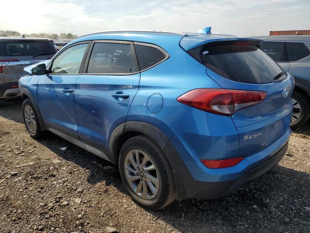 KM8J33A43JU699323 - 2018 HYUNDAI TUCSON SEL BLUE photo 2