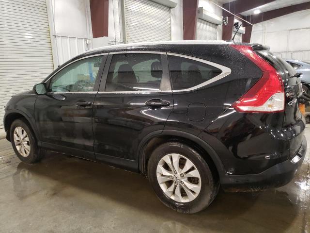 2HKRM4H78DH661367 - 2013 HONDA CR-V EXL BLACK photo 2