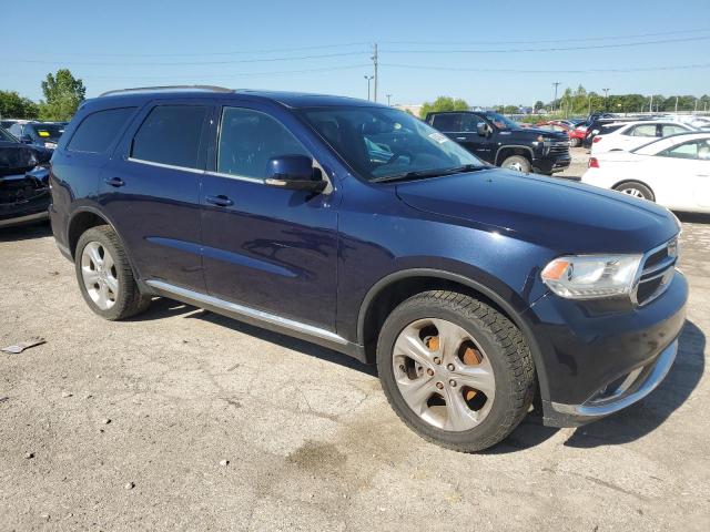 1C4RDJDG4EC563406 - 2014 DODGE DURANGO LIMITED BLUE photo 4