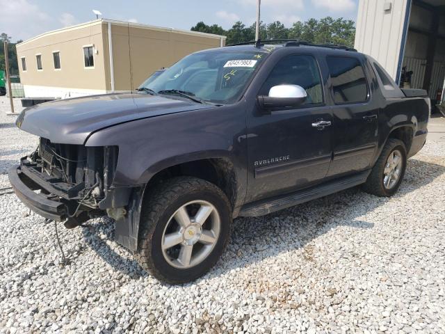 3GNTKEE33BG234145 - 2011 CHEVROLET AVALANCHE LS BLACK photo 1