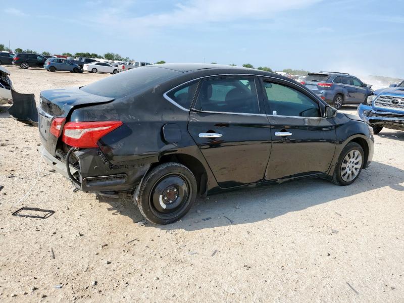 3N1AB7AP5KY266984 - 2019 NISSAN SENTRA S BLACK photo 3