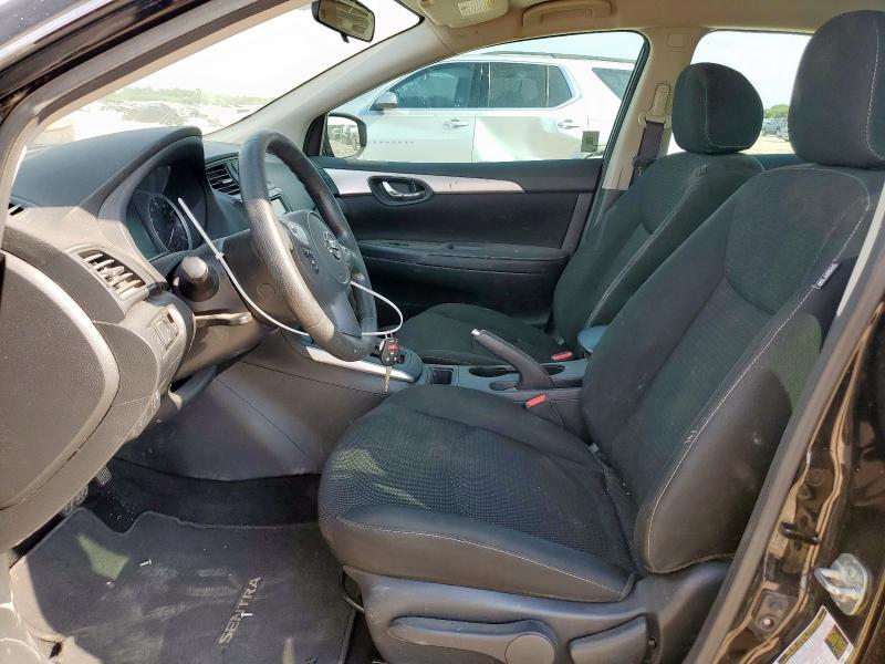 3N1AB7AP5KY266984 - 2019 NISSAN SENTRA S BLACK photo 7