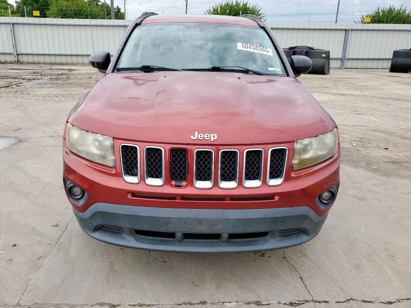 1C4NJCBAXED720366 - 2014 JEEP COMPASS SPORT Красный фото 5