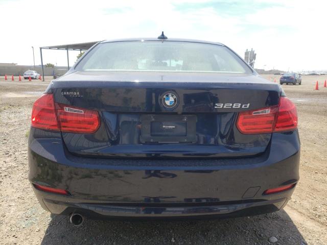 WBA3D3C5XEK156968 - 2014 BMW 328 D BLUE photo 6