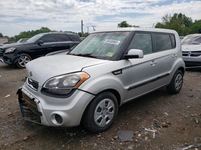 KNDJT2A59C7433734 - 2012 KIA SOUL SILVER photo 1