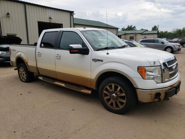 1FTFW1EV1AKA82409 - 2010 FORD F150 SUPERCREW WHITE photo 4