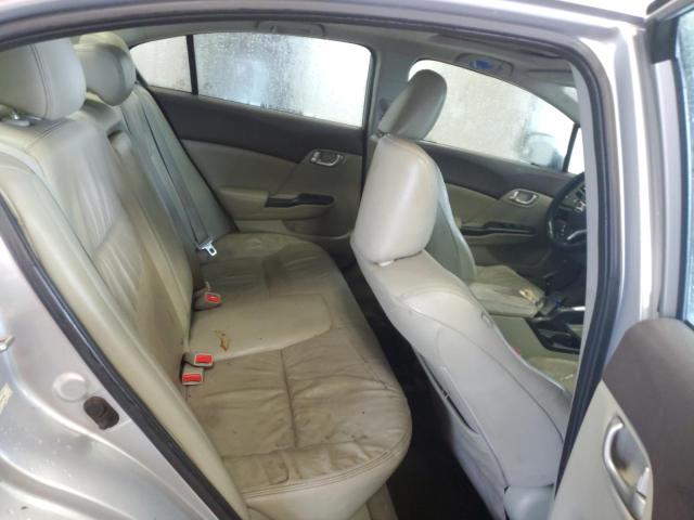 19XFB2F98CE041400 - 2012 HONDA CIVIC EXL GRAY photo 10