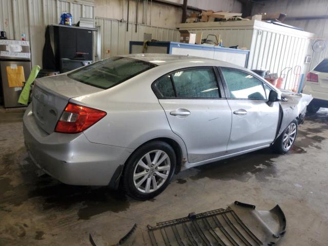 19XFB2F98CE041400 - 2012 HONDA CIVIC EXL GRAY photo 3