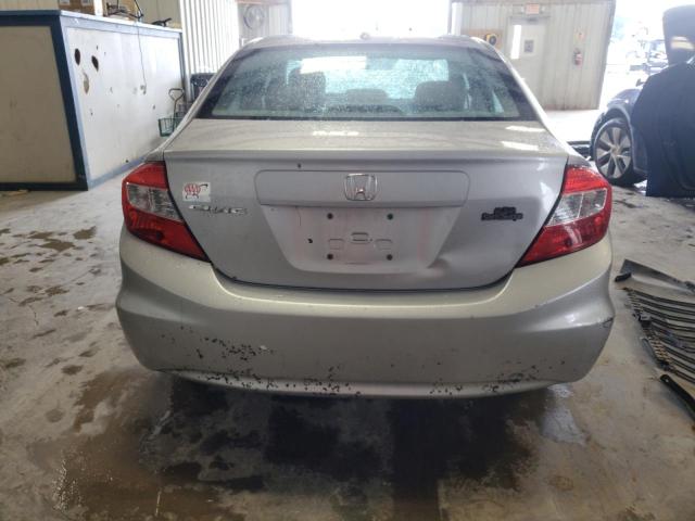 19XFB2F98CE041400 - 2012 HONDA CIVIC EXL GRAY photo 6