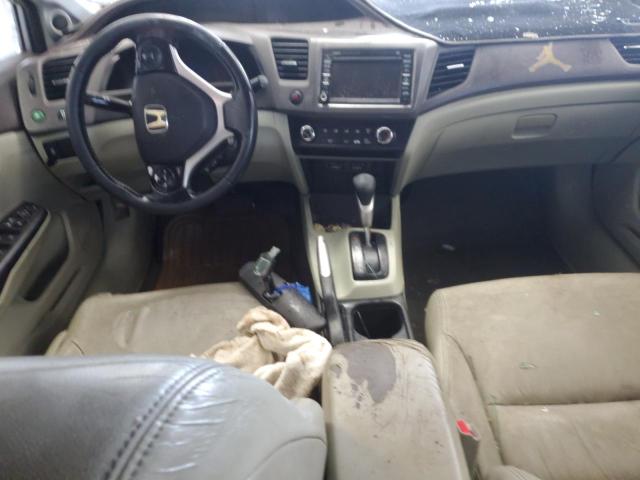 19XFB2F98CE041400 - 2012 HONDA CIVIC EXL GRAY photo 8