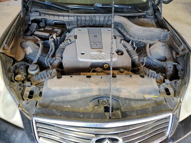 JNKAJ09E88M301540 - 2008 INFINITI EX35 BASE Սև լուսանկար 12