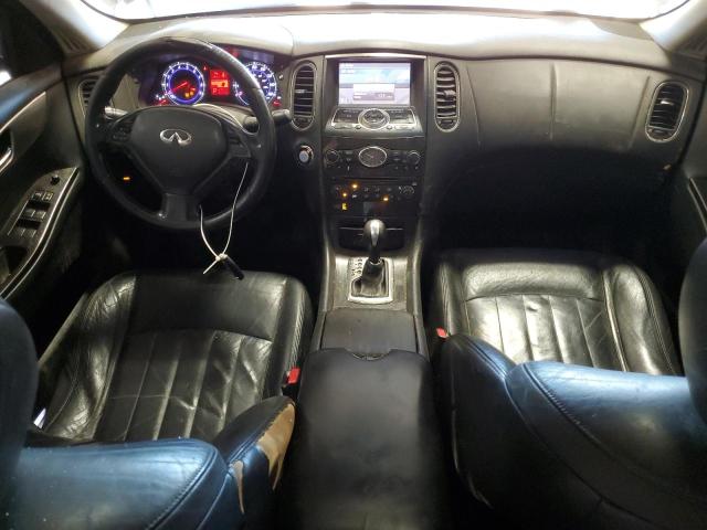 JNKAJ09E88M301540 - 2008 INFINITI EX35 BASE Սև լուսանկար 8