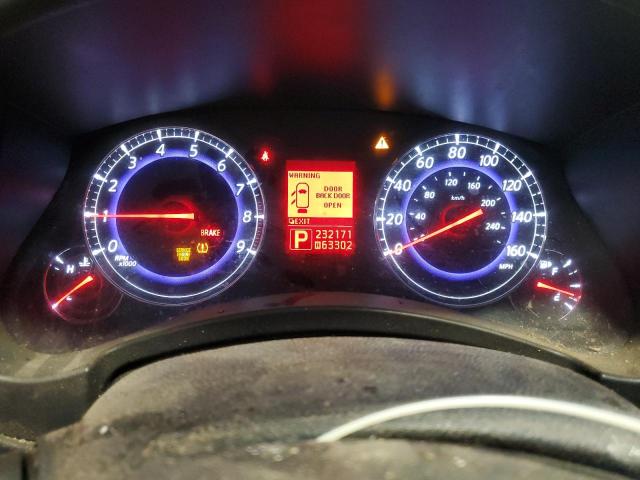 JNKAJ09E88M301540 - 2008 INFINITI EX35 BASE Սև լուսանկար 9