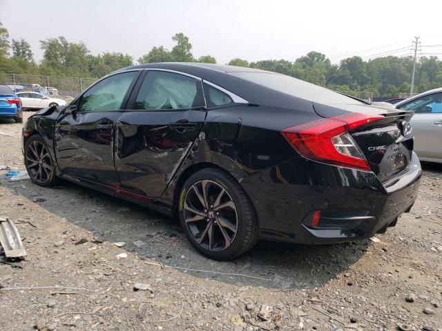 2HGFC2F81KH569854 - 2019 HONDA CIVIC SPORT BLACK photo 2