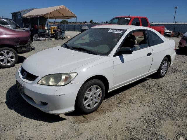 1HGEM21175L050625 - 2005 HONDA CIVIC DX VP თეთრი ფოტო 1