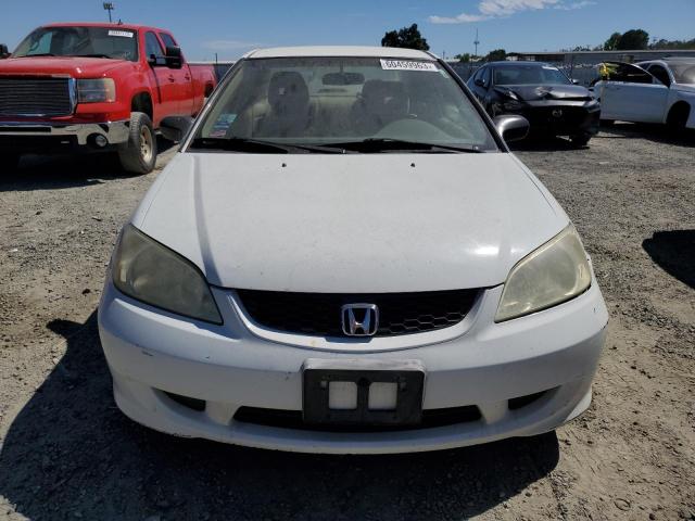 1HGEM21175L050625 - 2005 HONDA CIVIC DX VP თეთრი ფოტო 5