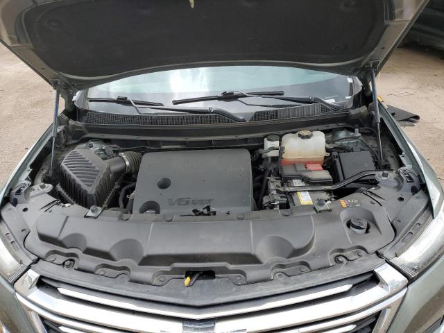 1GNEVGKW7PJ165329 - 2023 CHEVROLET TRAVERSE LT GREEN photo 12