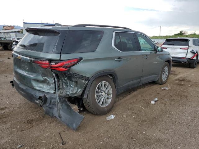 1GNEVGKW7PJ165329 - 2023 CHEVROLET TRAVERSE LT GREEN photo 3