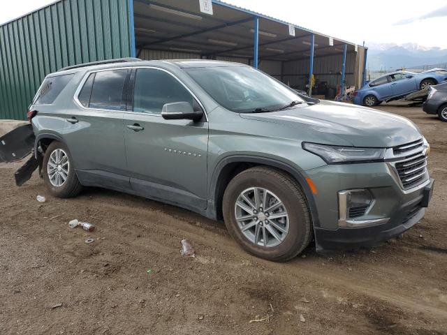 1GNEVGKW7PJ165329 - 2023 CHEVROLET TRAVERSE LT GREEN photo 4