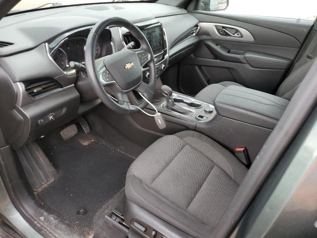 1GNEVGKW7PJ165329 - 2023 CHEVROLET TRAVERSE LT GREEN photo 7