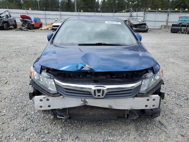 2HGFB2F50CH506335 - 2012 HONDA CIVIC LX BLUE photo 5