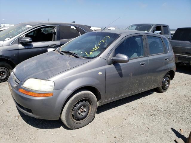 KL1TD62685B361436 - 2005 CHEVROLET AVEO BASE BEIGE photo 1