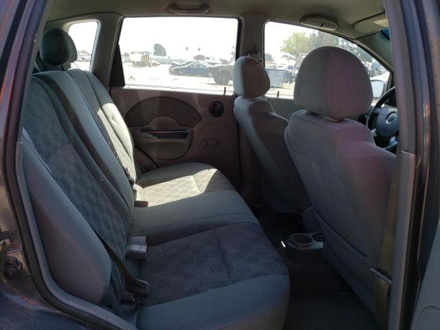 KL1TD62685B361436 - 2005 CHEVROLET AVEO BASE BEIGE photo 10