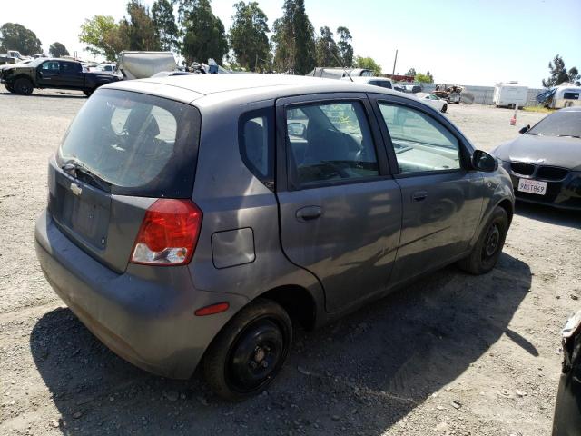KL1TD62685B361436 - 2005 CHEVROLET AVEO BASE BEIGE photo 3