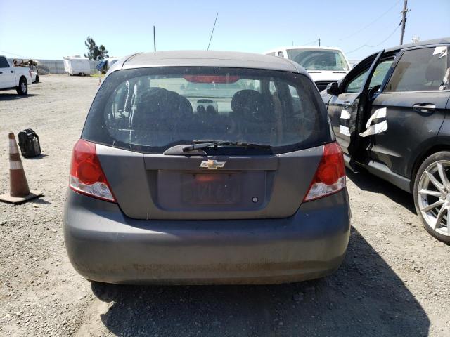 KL1TD62685B361436 - 2005 CHEVROLET AVEO BASE BEIGE photo 6