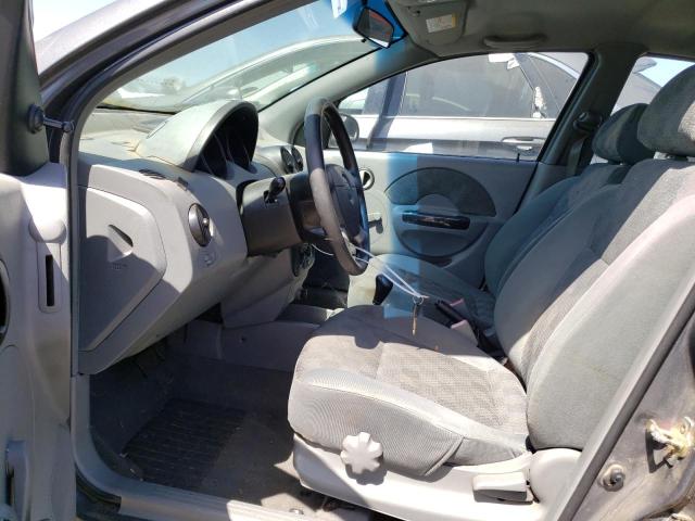 KL1TD62685B361436 - 2005 CHEVROLET AVEO BASE BEIGE photo 7