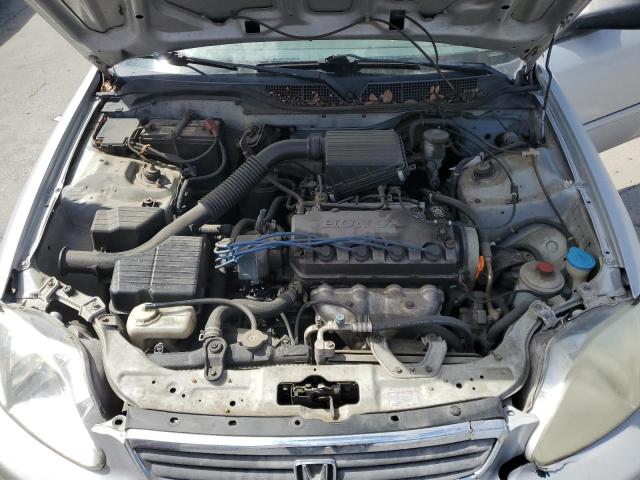 2HGEJ6617YH529038 - 2000 HONDA CIVIC BASE SILVER photo 11