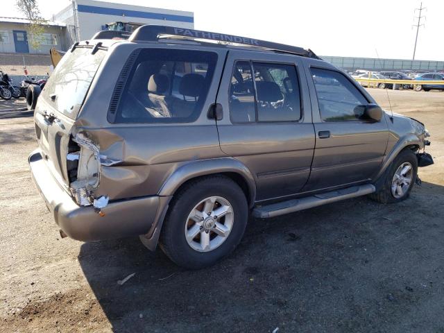 JN8DR09X34W806512 - 2004 NISSAN PATHFINDER LE GREEN photo 3