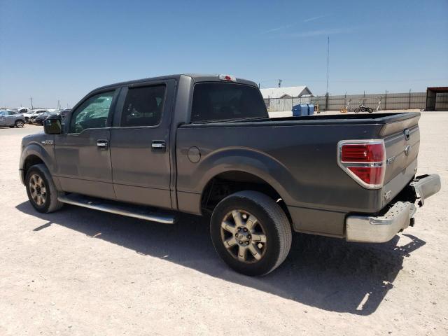 1FTFW1CF9DKE44325 - 2013 FORD F150 SUPERCREW GRAY photo 2