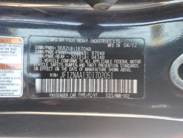 JF1ZNAA13D1702051 - 2013 TOYOTA SCION FR-S 石墨色 照片 12