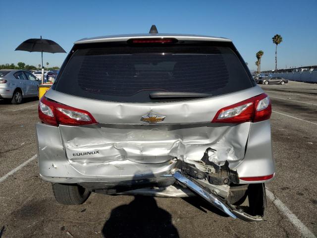 2GNAXGEV0J6164720 - 2018 CHEVROLET EQUINOX L SILVER photo 6