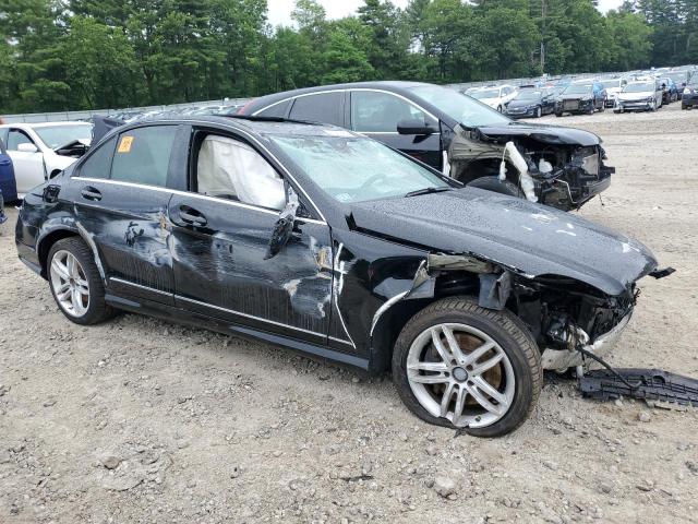 WDDGF8AB9EG235349 - 2014 MERCEDES-BENZ C 300 4MATIC BLACK photo 4