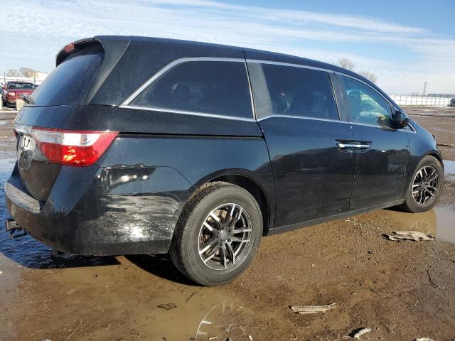 5FNRL5H63CB038011 - 2012 HONDA ODYSSEY EXL შავი ფოტო 3