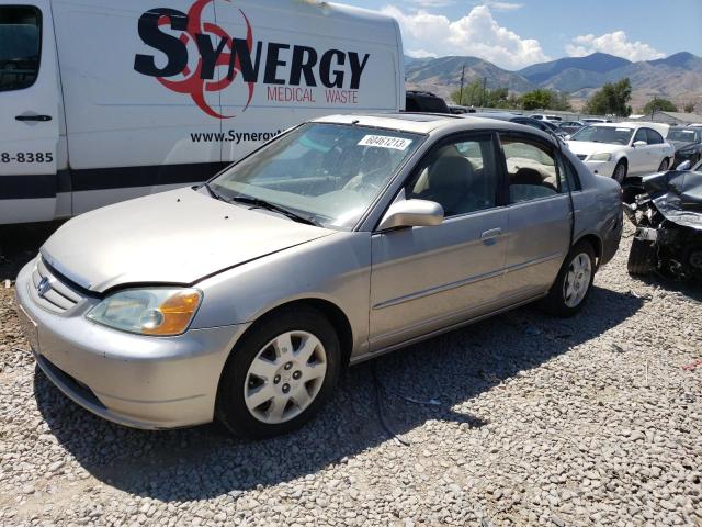 2HGES25762H564835 - 2002 HONDA CIVIC EX SILVER photo 1