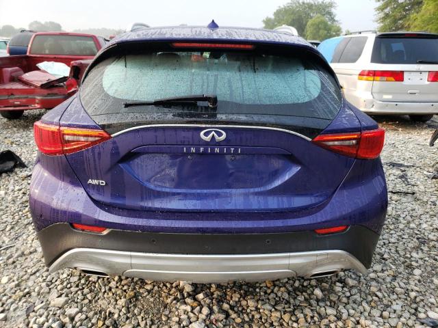 SJKCH5CR8HA036602 - 2017 INFINITI QX30 BASE BLUE photo 6