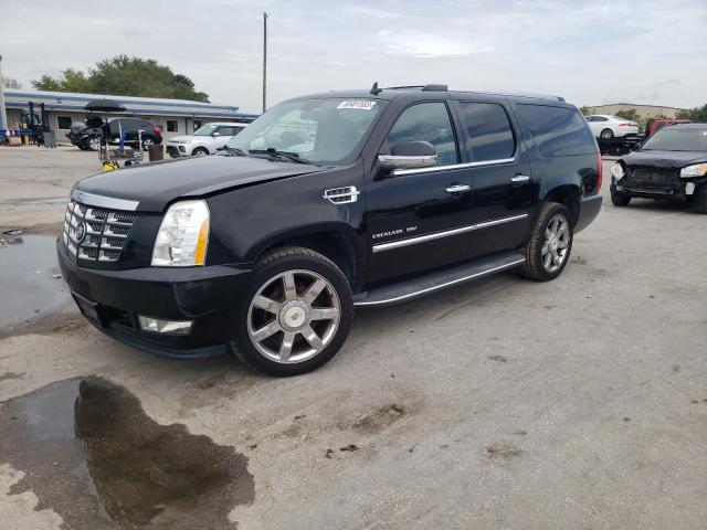 1GYS3HEF7BR347460 - 2011 CADILLAC ESCALADE ESV LUXURY BLACK photo 1