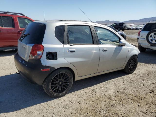 KL1TD66668B113751 - 2008 CHEVROLET AVEO BASE Gümüş foto 3