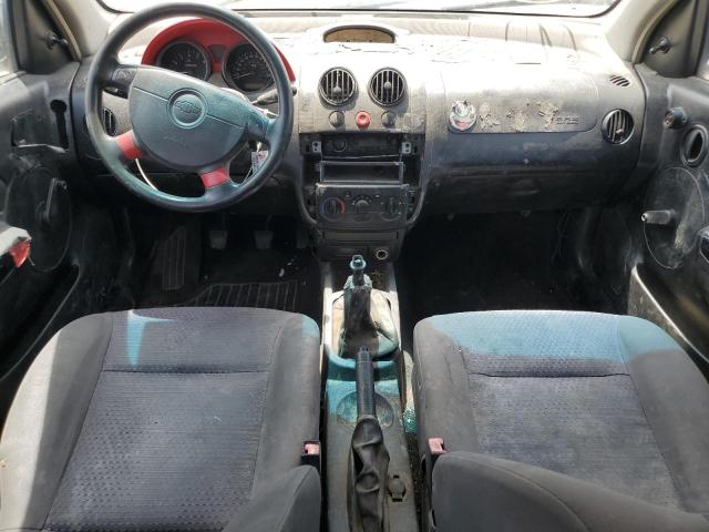 KL1TD66668B113751 - 2008 CHEVROLET AVEO BASE Gümüş foto 8