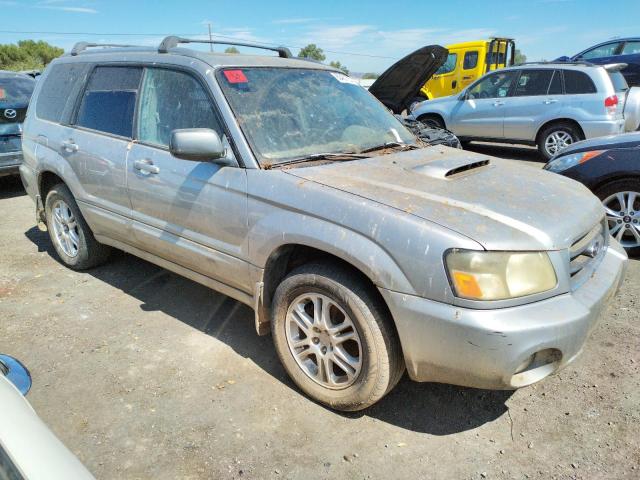 JF1SG69625H739254 - 2005 SUBARU FORESTER 2.5XT SILVER photo 4