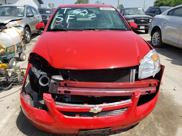 1G1AL58F487100177 - 2008 CHEVROLET COBALT LT RED photo 5