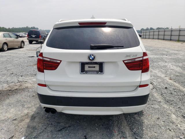 5UXWX9C56D0A19466 - 2013 BMW X3 XDRIVE28I WHITE photo 6