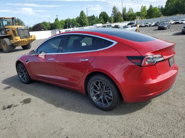 5YJ3E1EA1LF611652 - 2020 TESLA MODEL 3 RED photo 2